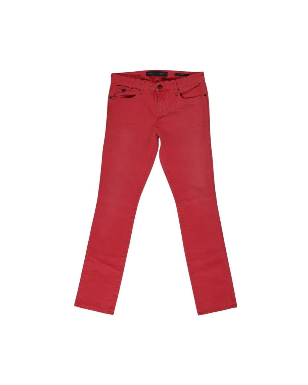Guess Red Slim Fit Jeans for men