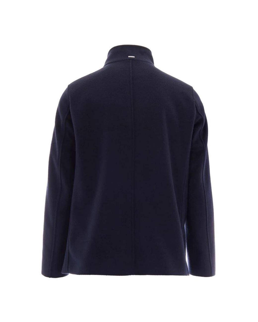 Herno Blue Double-Breasted Coats for men