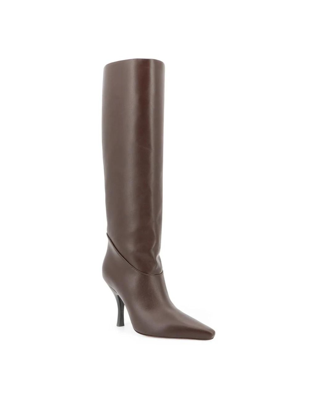 Paris Texas Brown Heeled Boots