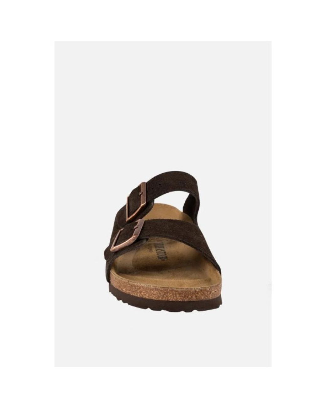 Birkenstock Brown Sliders for men