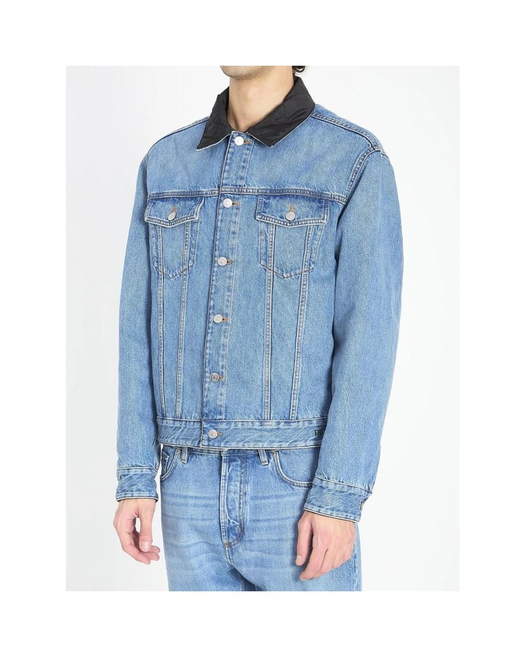 Denim Jackets Dior de hombre de color Blue