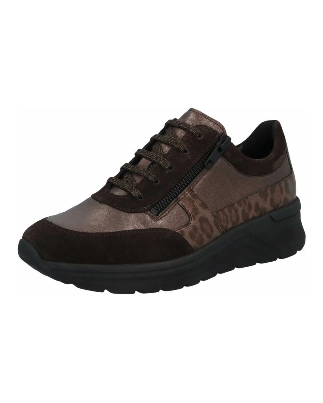 SOLIDUS Brown Sneakers