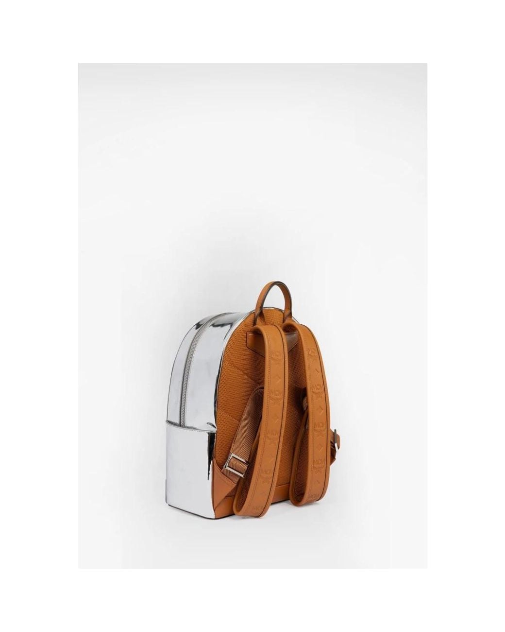 MCM White Backpacks