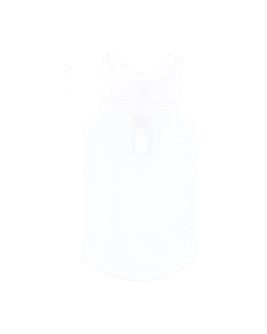 Birgitte Herskind White Sleeveless Tops