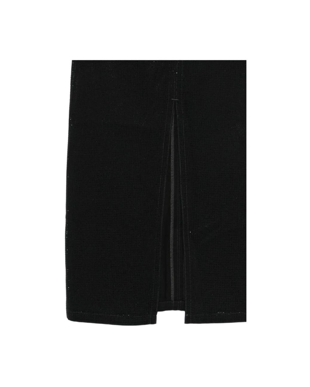 Emporio Armani Black Midi Skirts