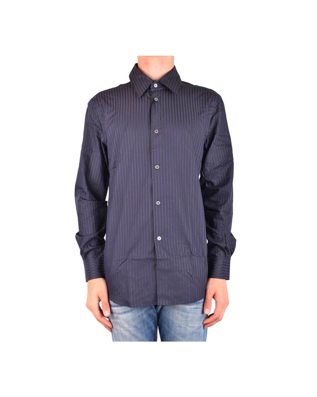 CoSTUME NATIONAL Blue Formal Shirts for men