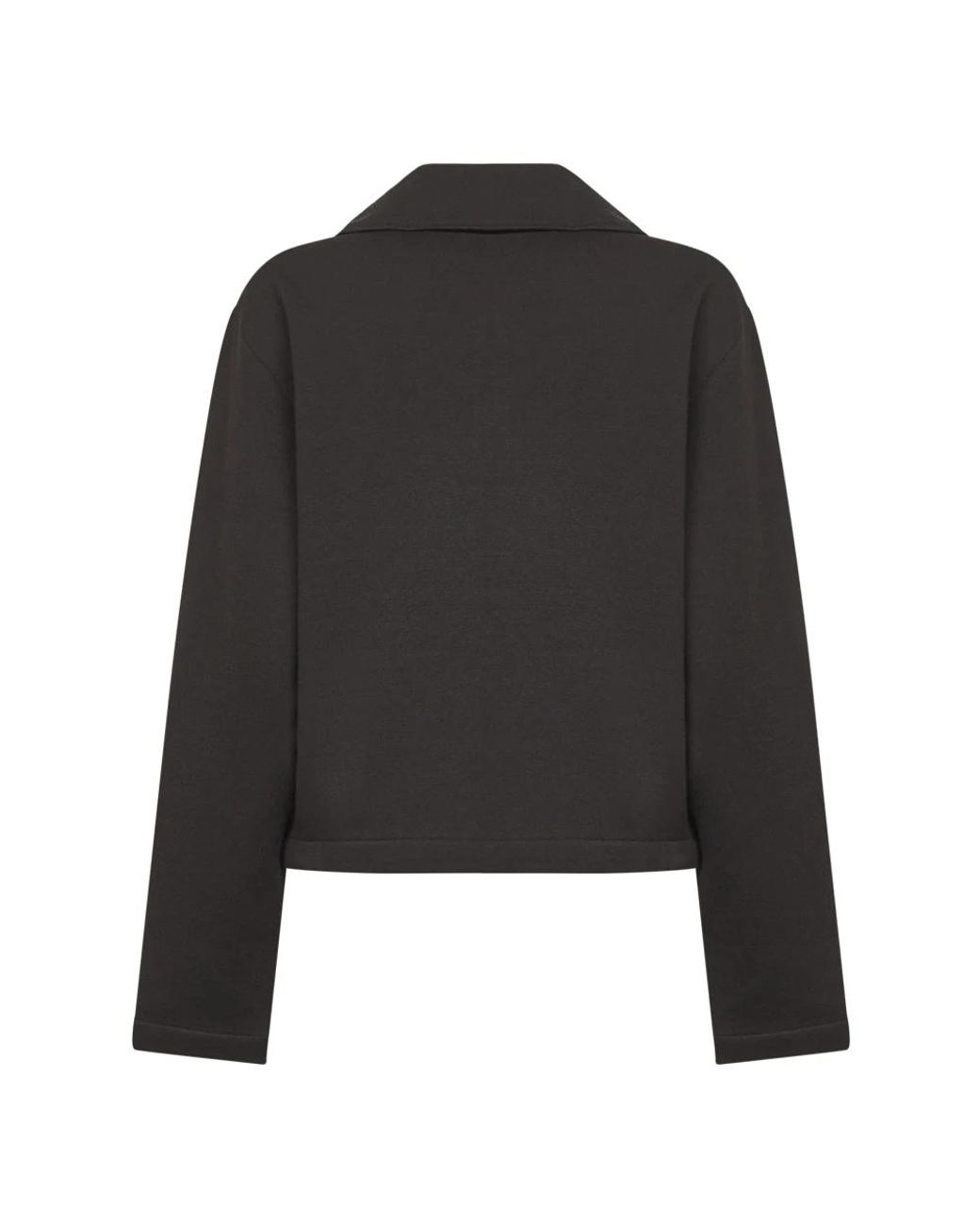 Lemaire Black Long Sleeve T-Shirts