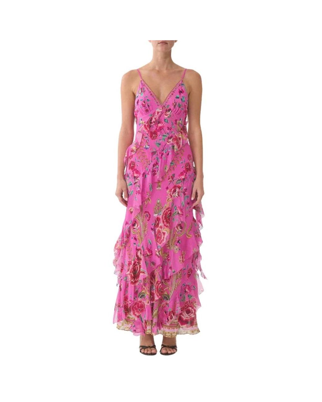 Camilla Pink Maxi Dresses
