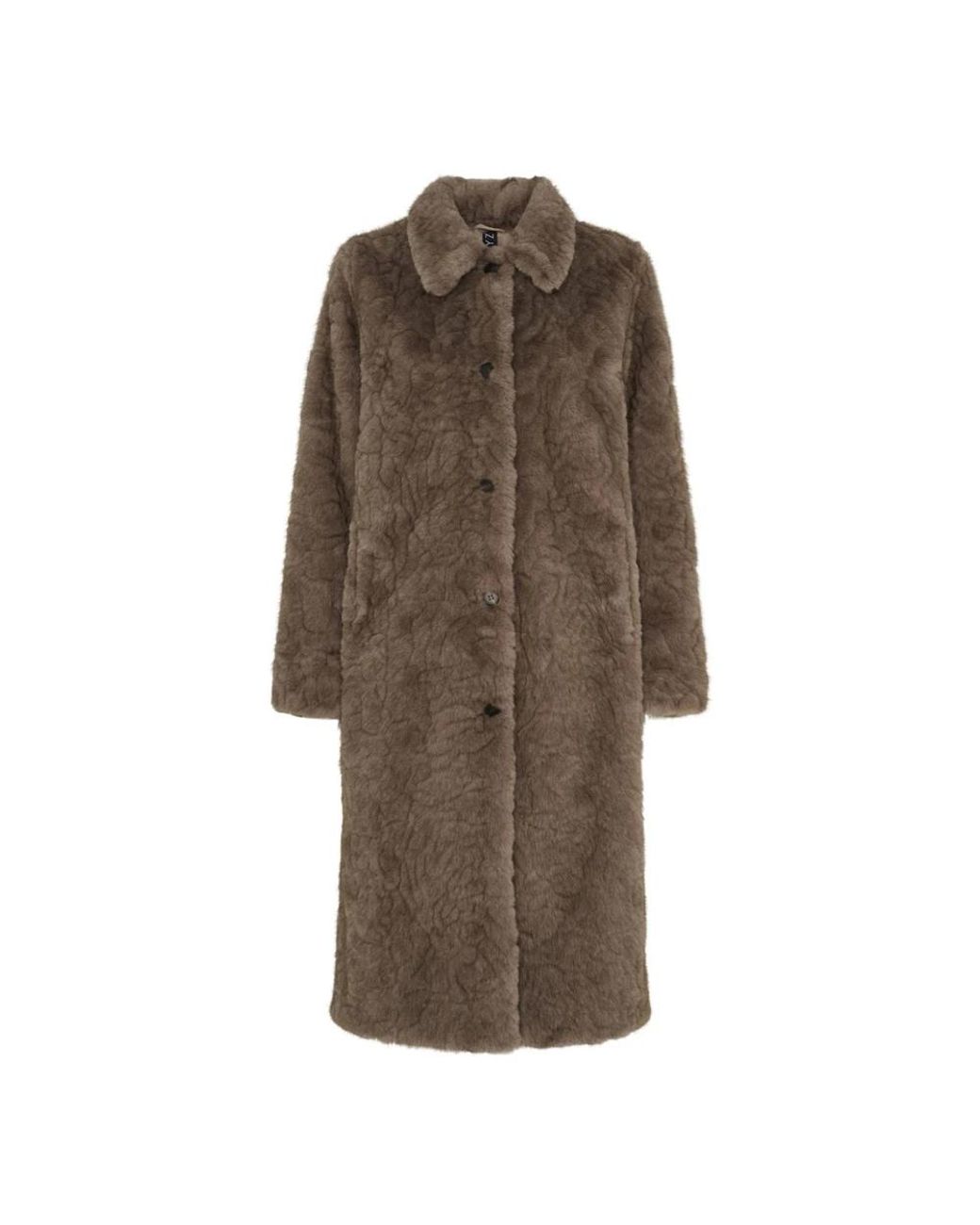 Notyz Brown Faux Fur & Shearling Jackets