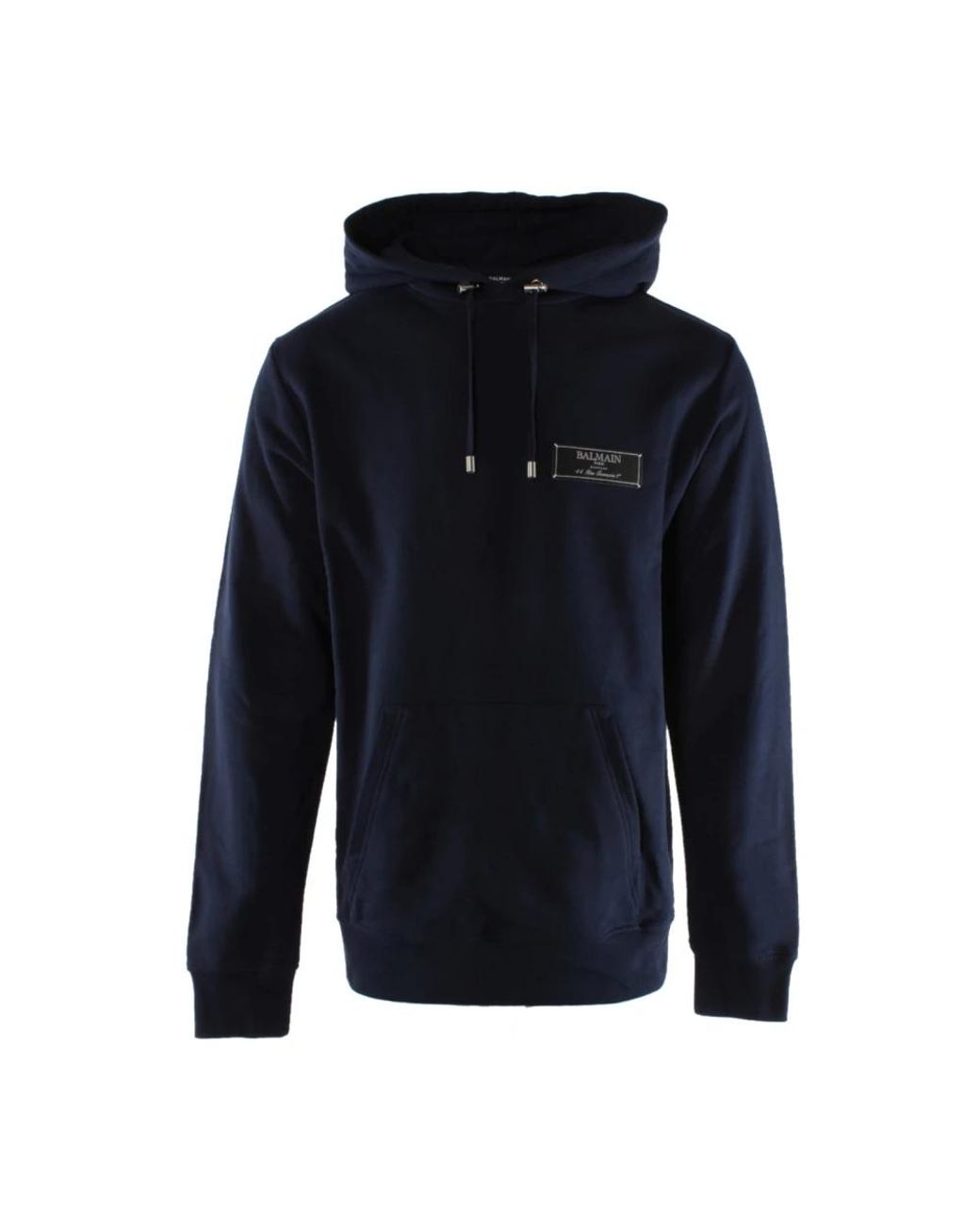 Balmain Hoodies & Sweatvesten ,Blauw ,Katoen Blauwe Katoenen Sweater Voor in het Blue voor heren
