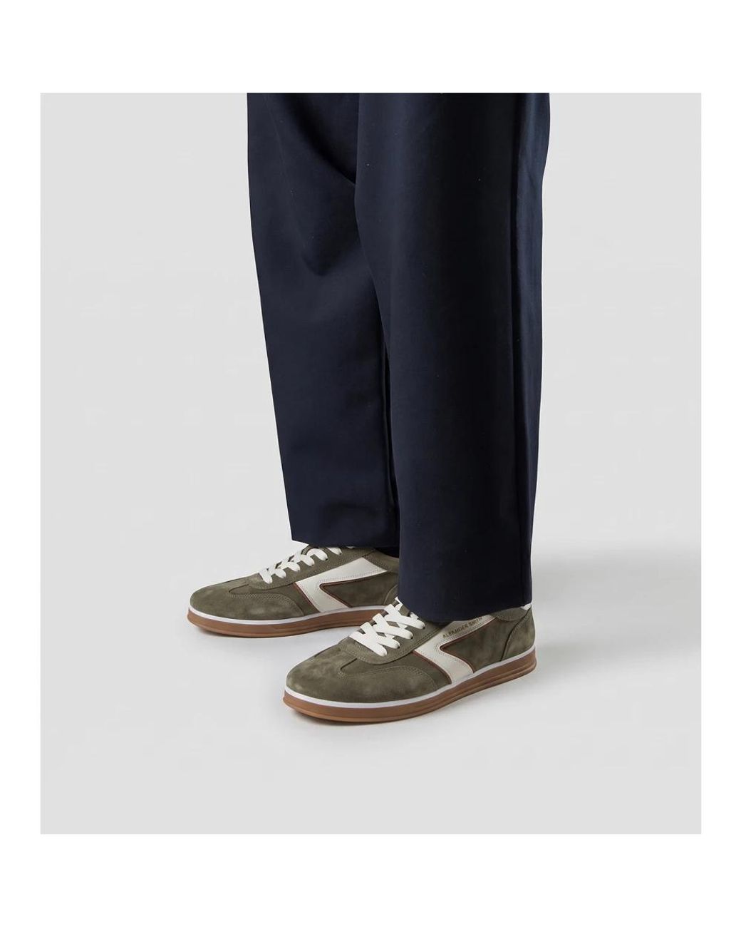 Alexander Smith Green Sneakers for men
