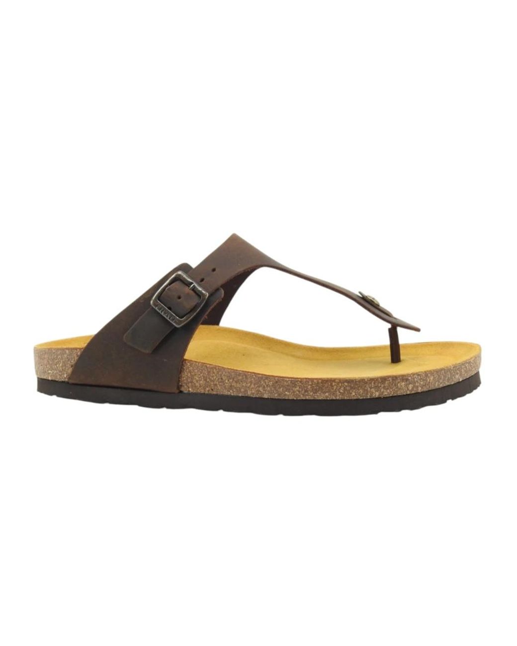 Frau Brown Flip Flops for men