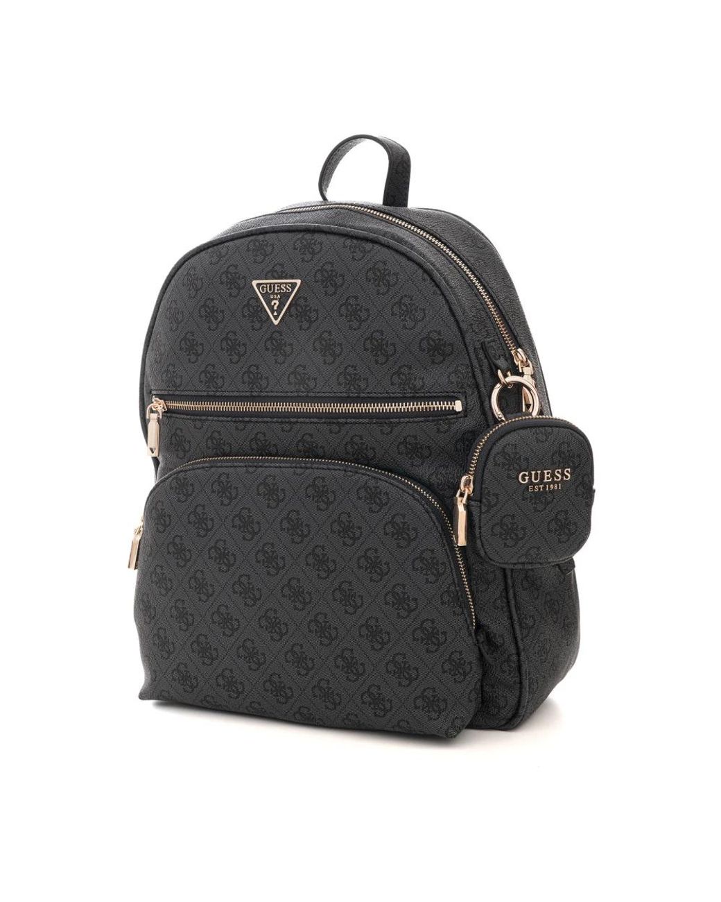 Guess Black Backpacks