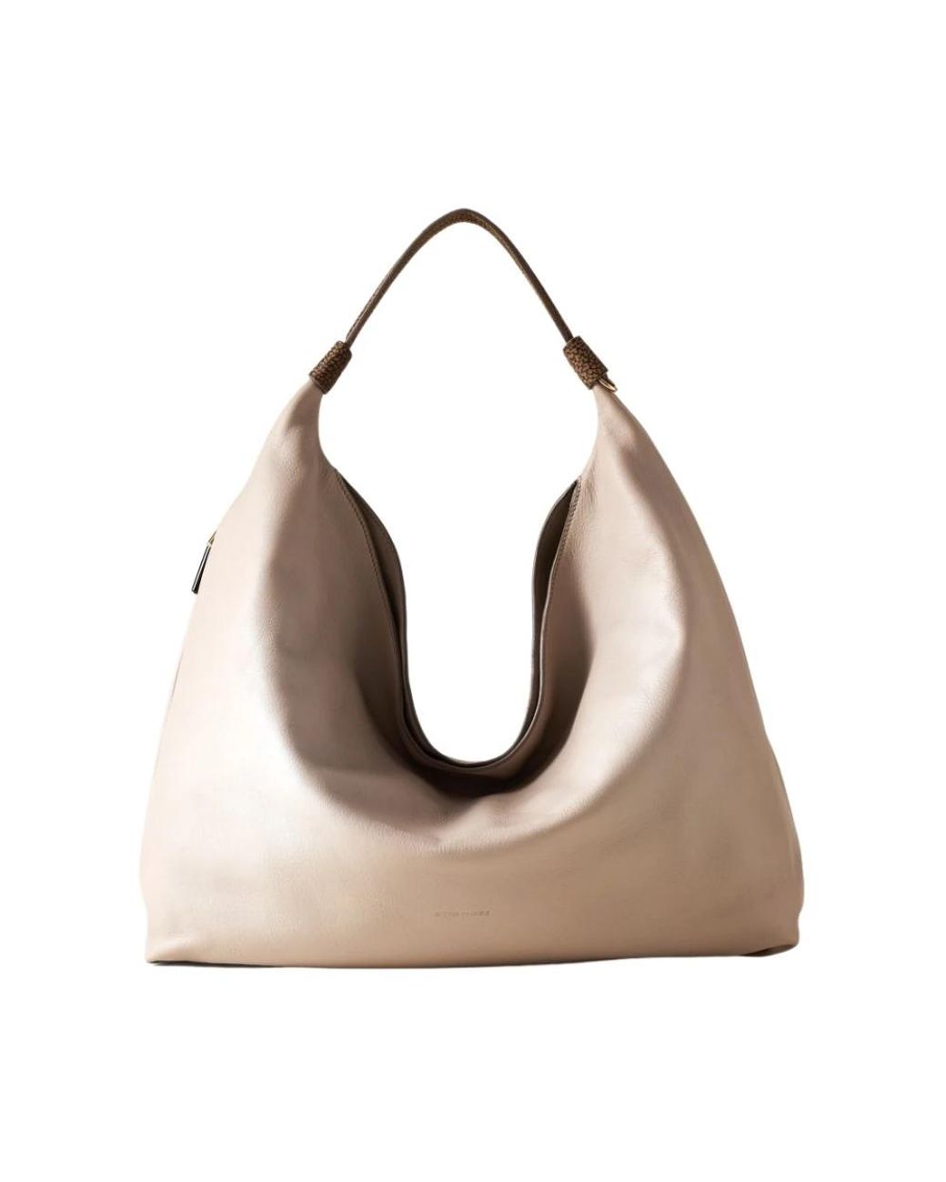 Borbonese Natural Shoulder Bags