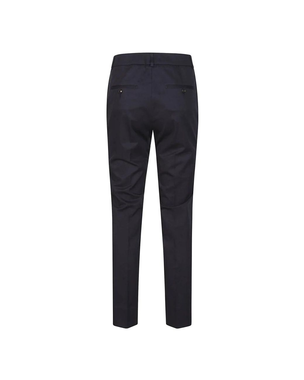 Peserico Blue Slim-Fit Trousers