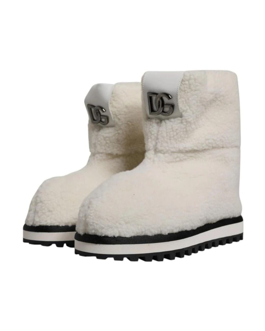 Dolce & Gabbana Gray Winter Boots for men