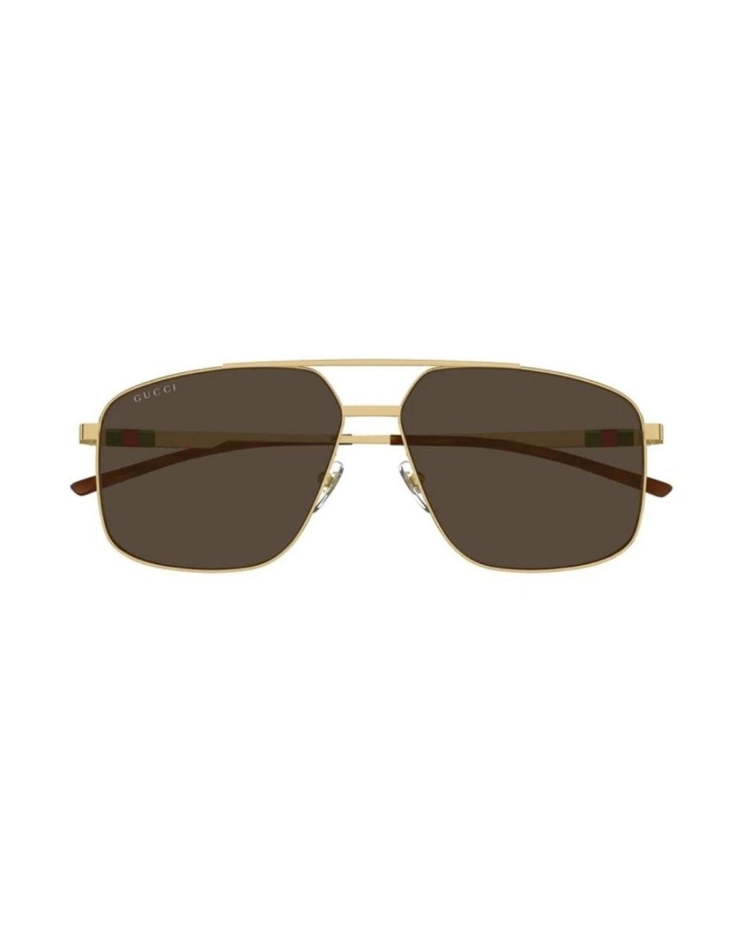 Gucci Yellow Sunglasses for men