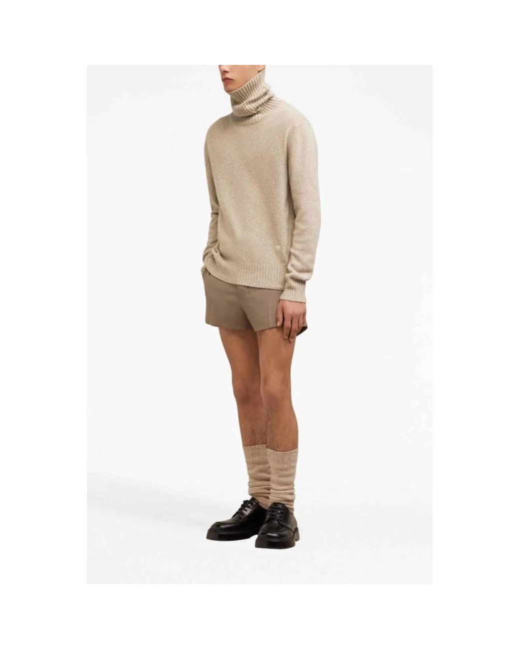 AMI Natural Cashmere Knitwear