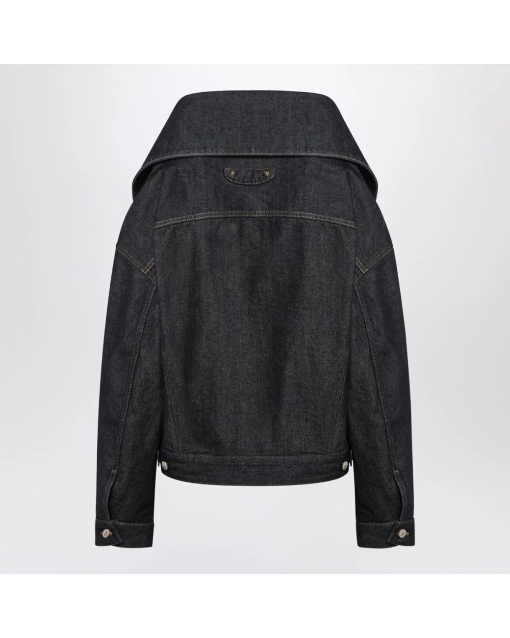 Balenciaga Black Denim Jackets