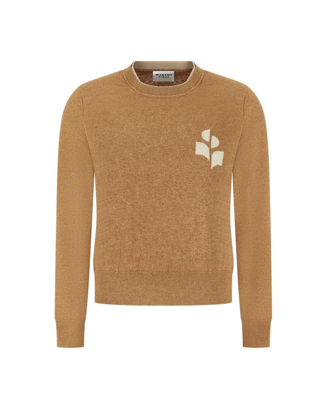 Isabel Marant Brown Round-Neck Knitwear
