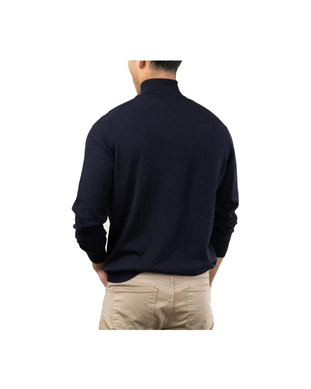 Scotta Blue Turtlenecks for men