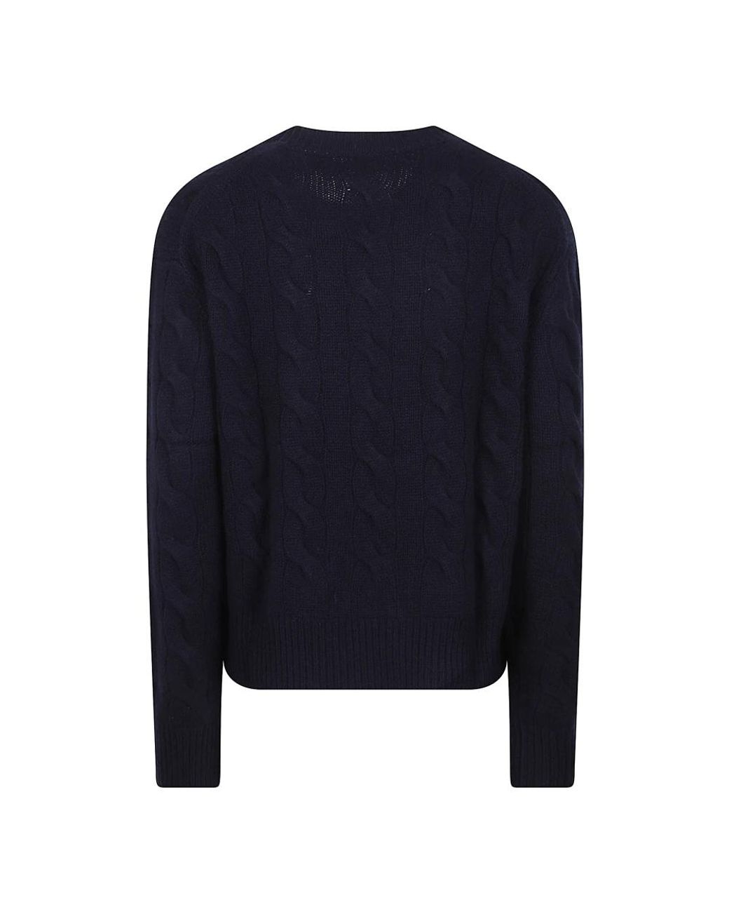 Polo Ralph Lauren Blue Round-Neck Knitwear