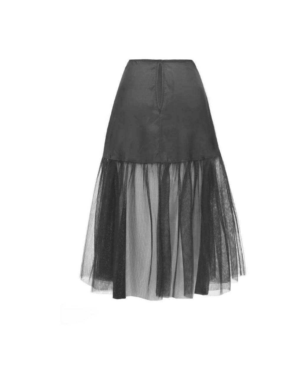 Pinko Gray Maxi Skirts