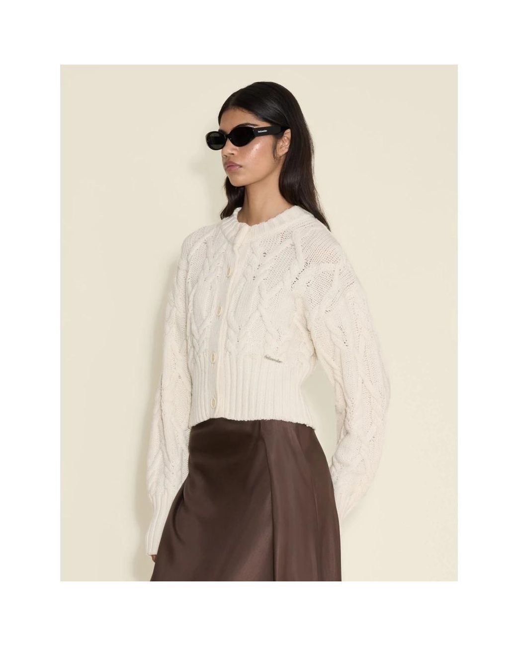 Holzweiler White Cardigans