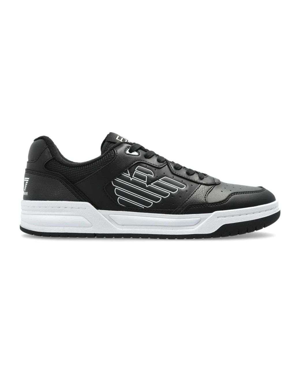EA7 Black Sneakers for men