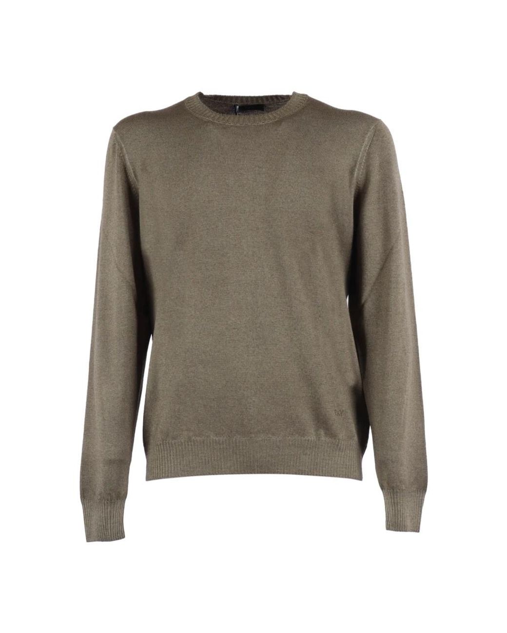 Fay Gray Round-Neck Knitwear for men