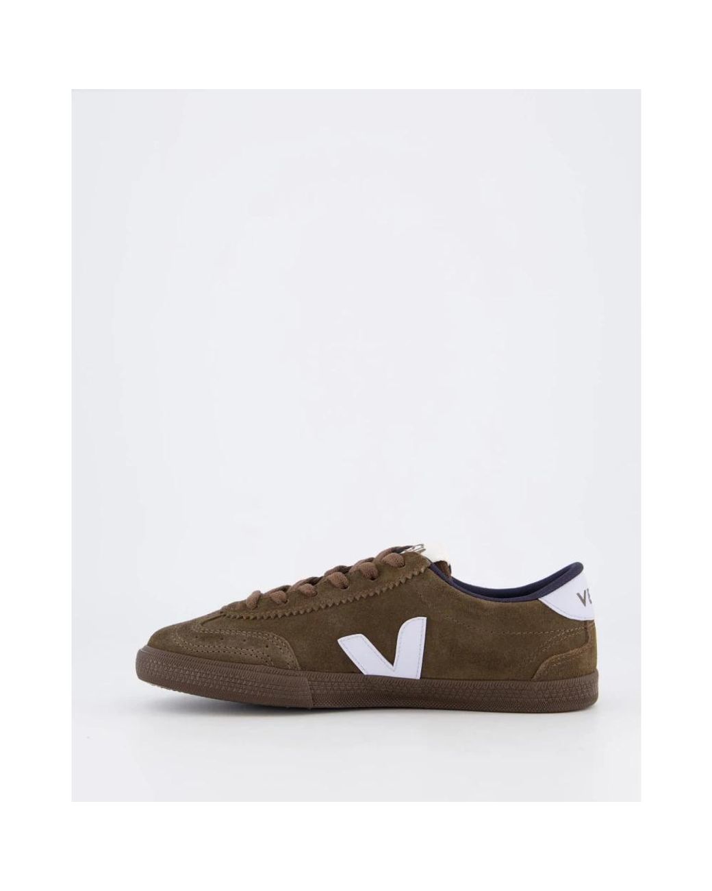 Veja Brown Suede Volley Sneaker