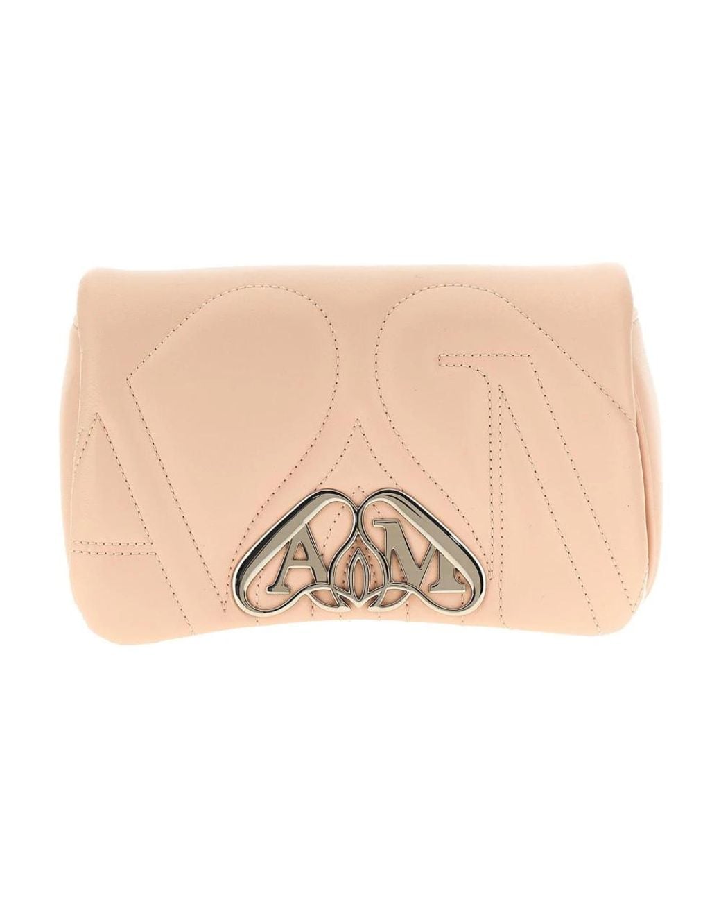 McQueen Natural Cross Body Bags