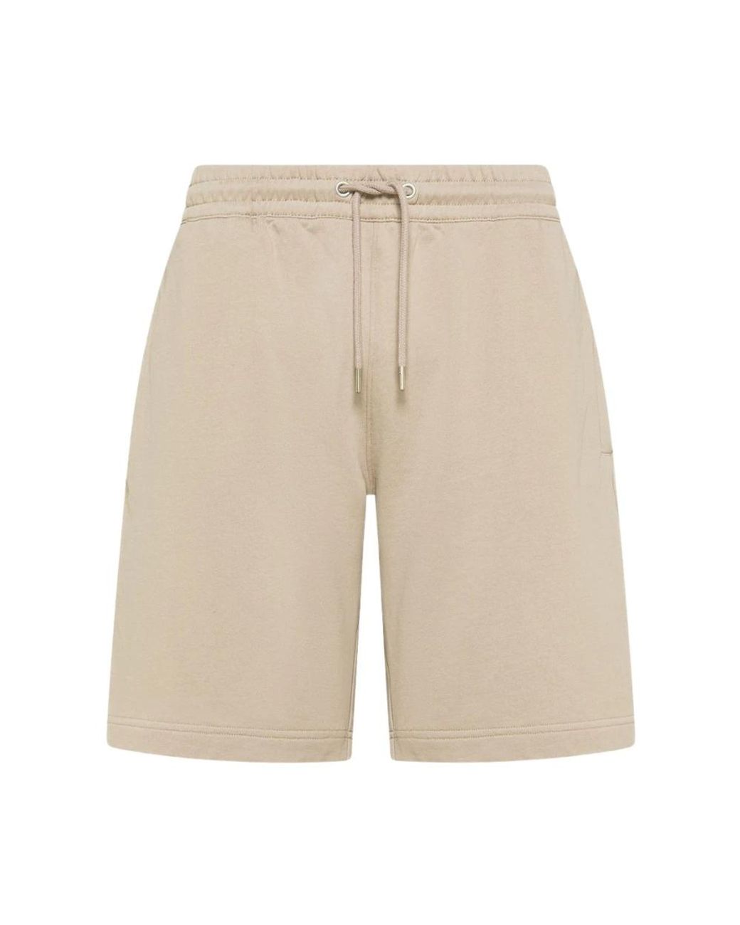 Sun 68 Korte Broeken ,Sweatshorts Basic Fleece in het Natural voor heren