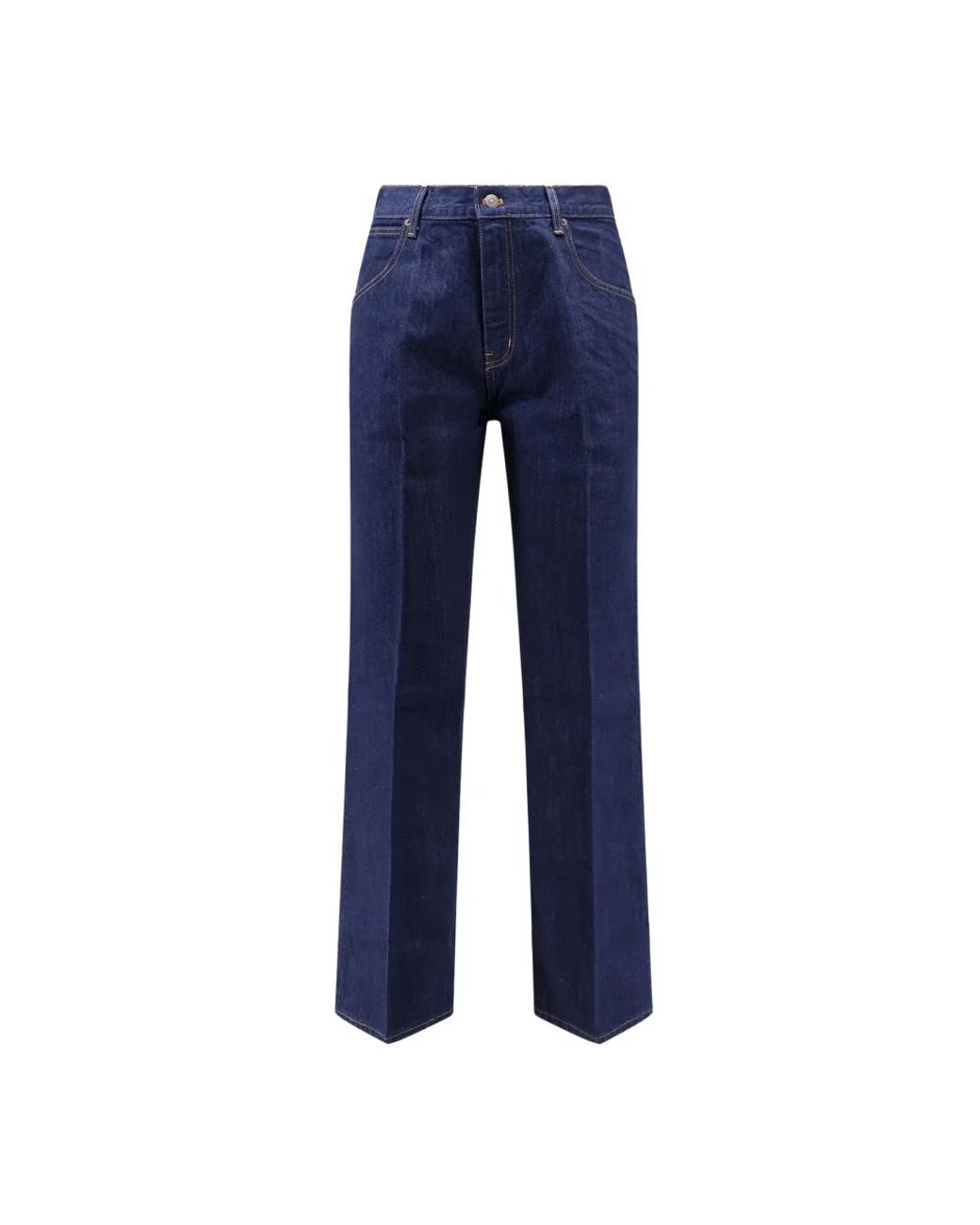 TONYWACK Blue Straight Fit Jeans for men