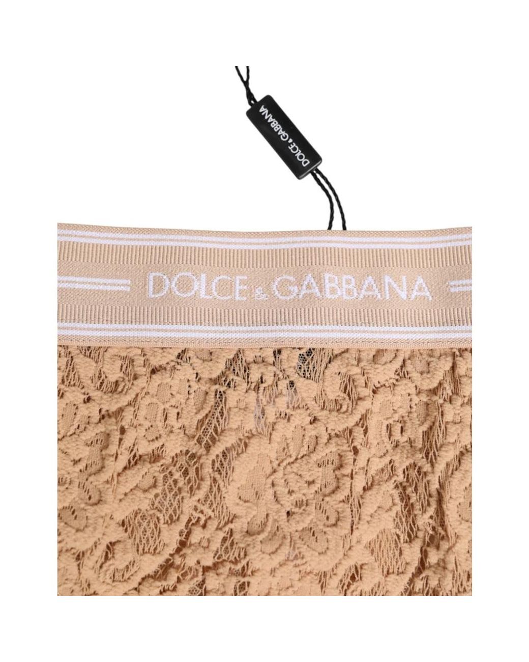 Dolce & Gabbana Natural Bottoms