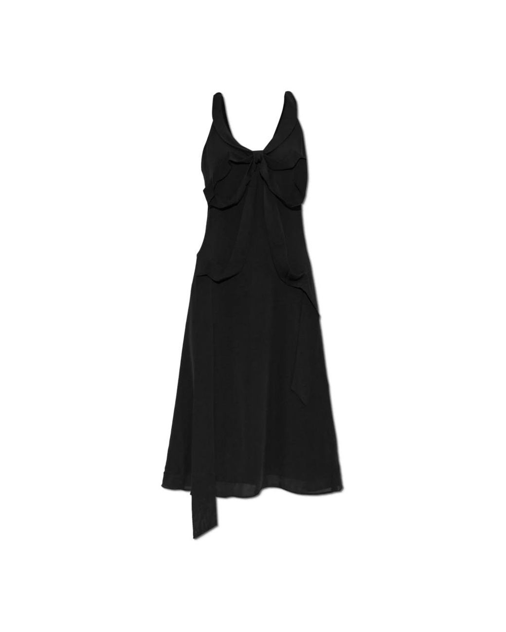 Midi Dresses Acne de color Black