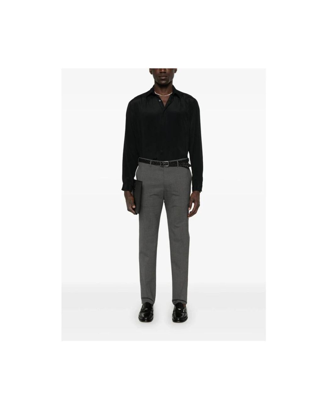 Rota Gray Suit Trousers for men