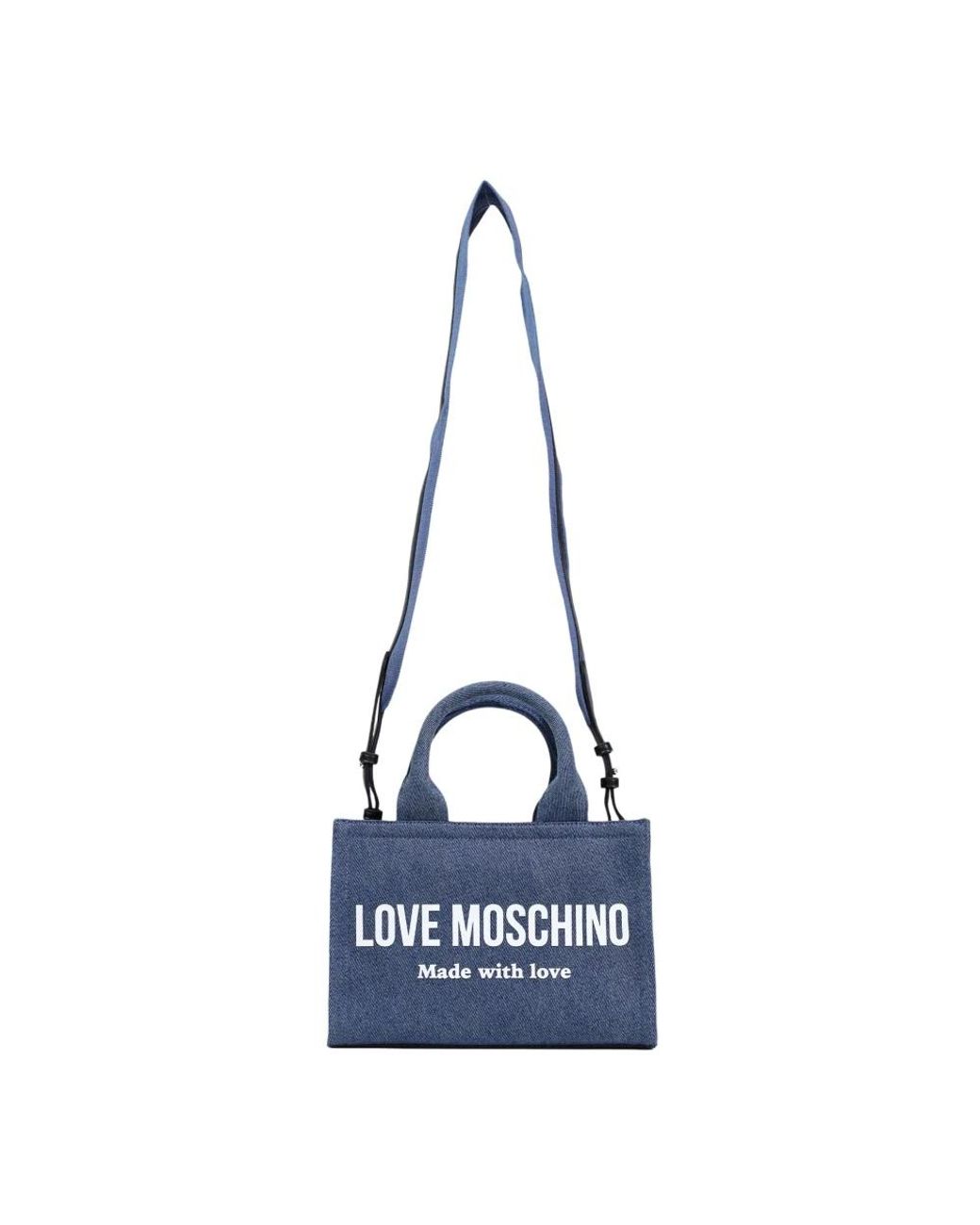Love Moschino Blue Handbags