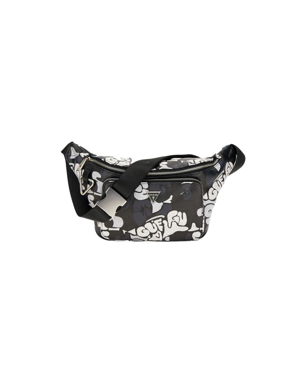 Guess Black Bum Bags for men