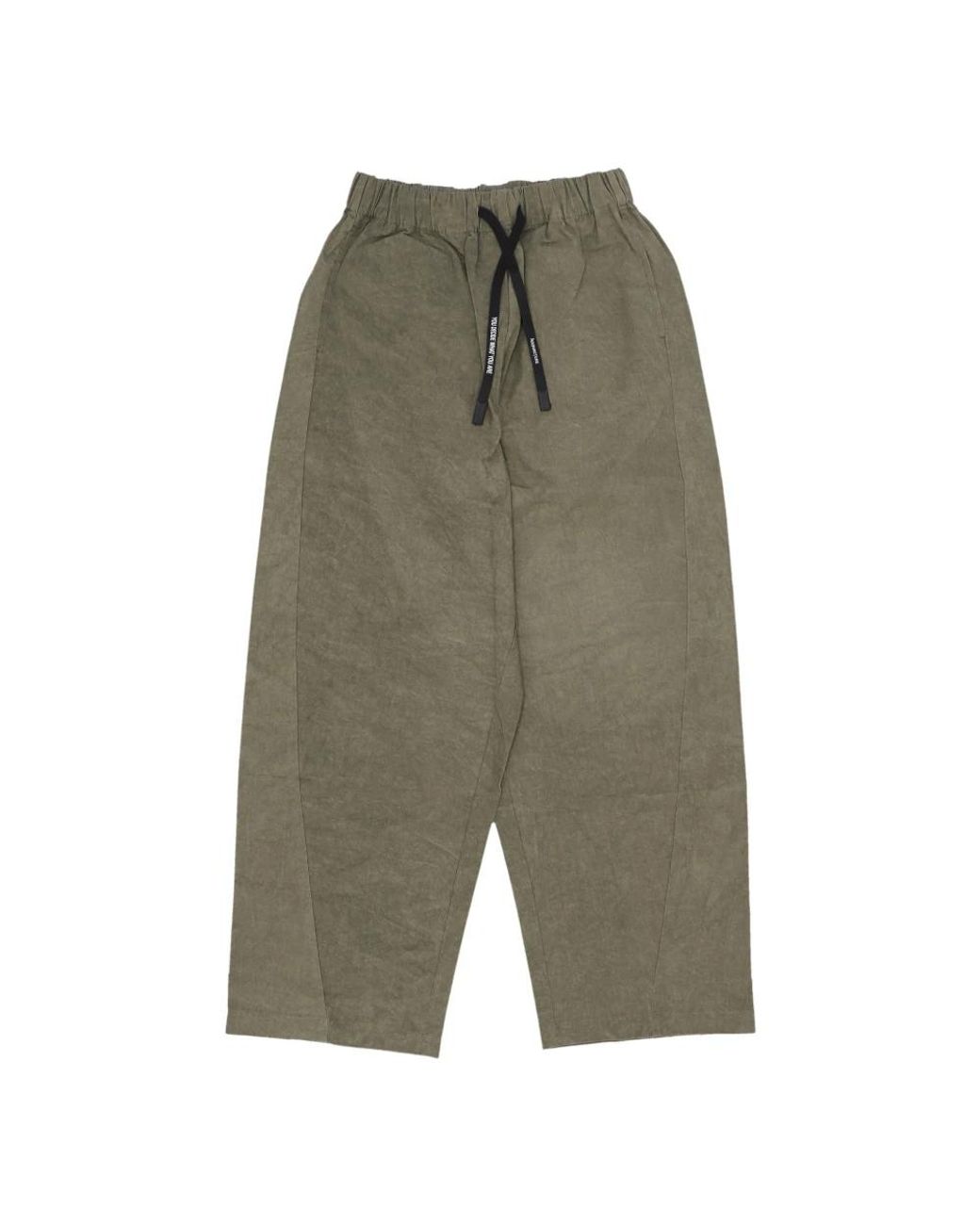 Acupuncture Broeken ,Groen ,Katoen Donkergroene Wijde Pijp Broek in het Green voor heren