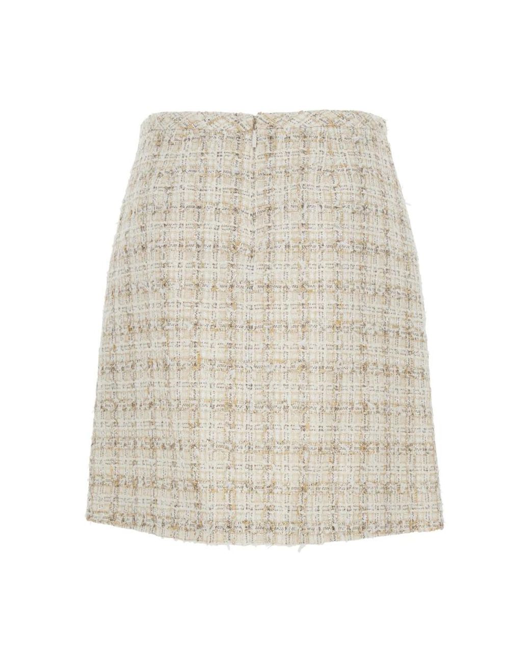 Versace Natural Short Skirts