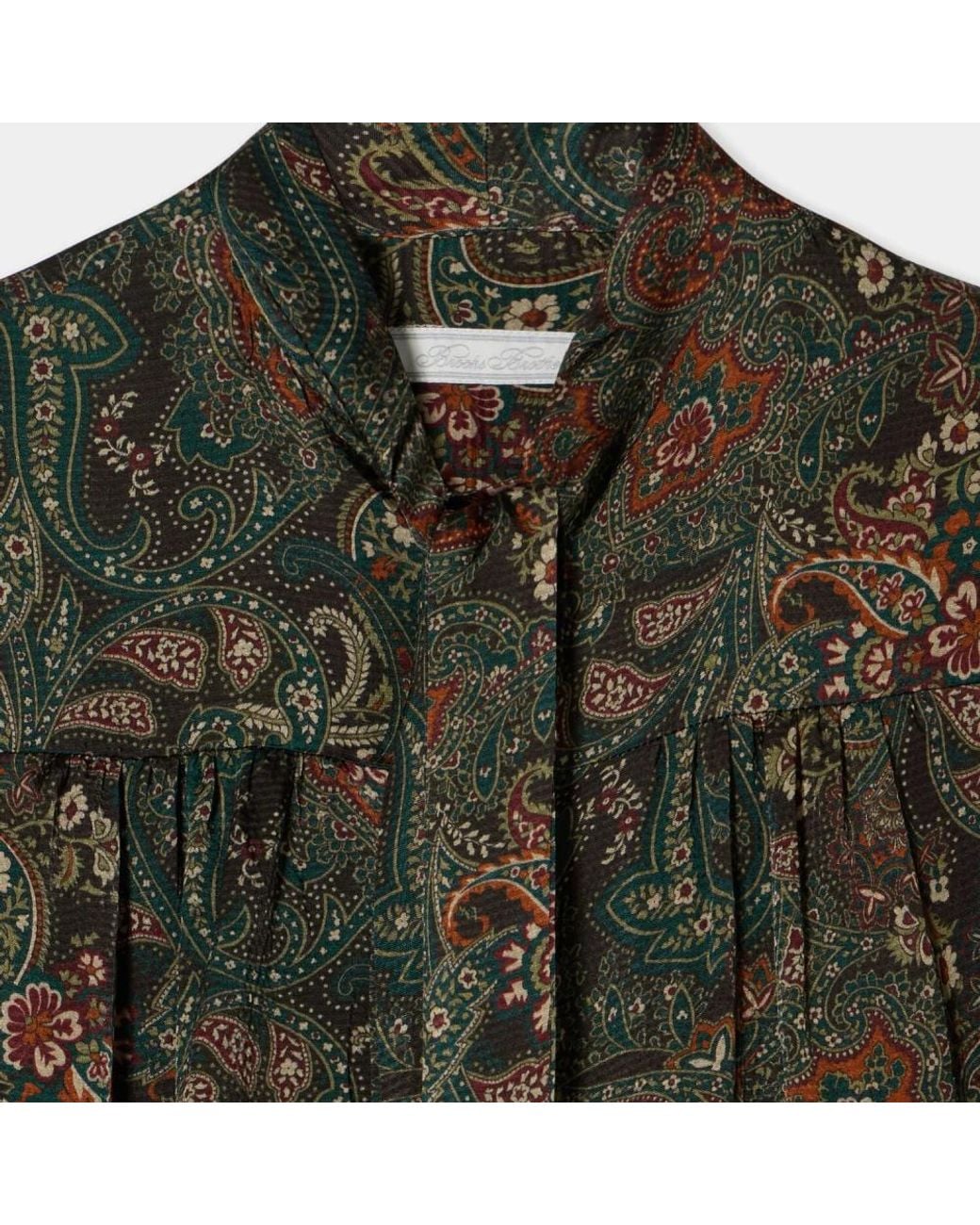 Brooks Brothers Green Blouses