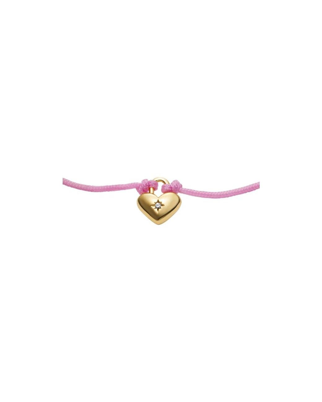 Bracelets Fossil en coloris Pink
