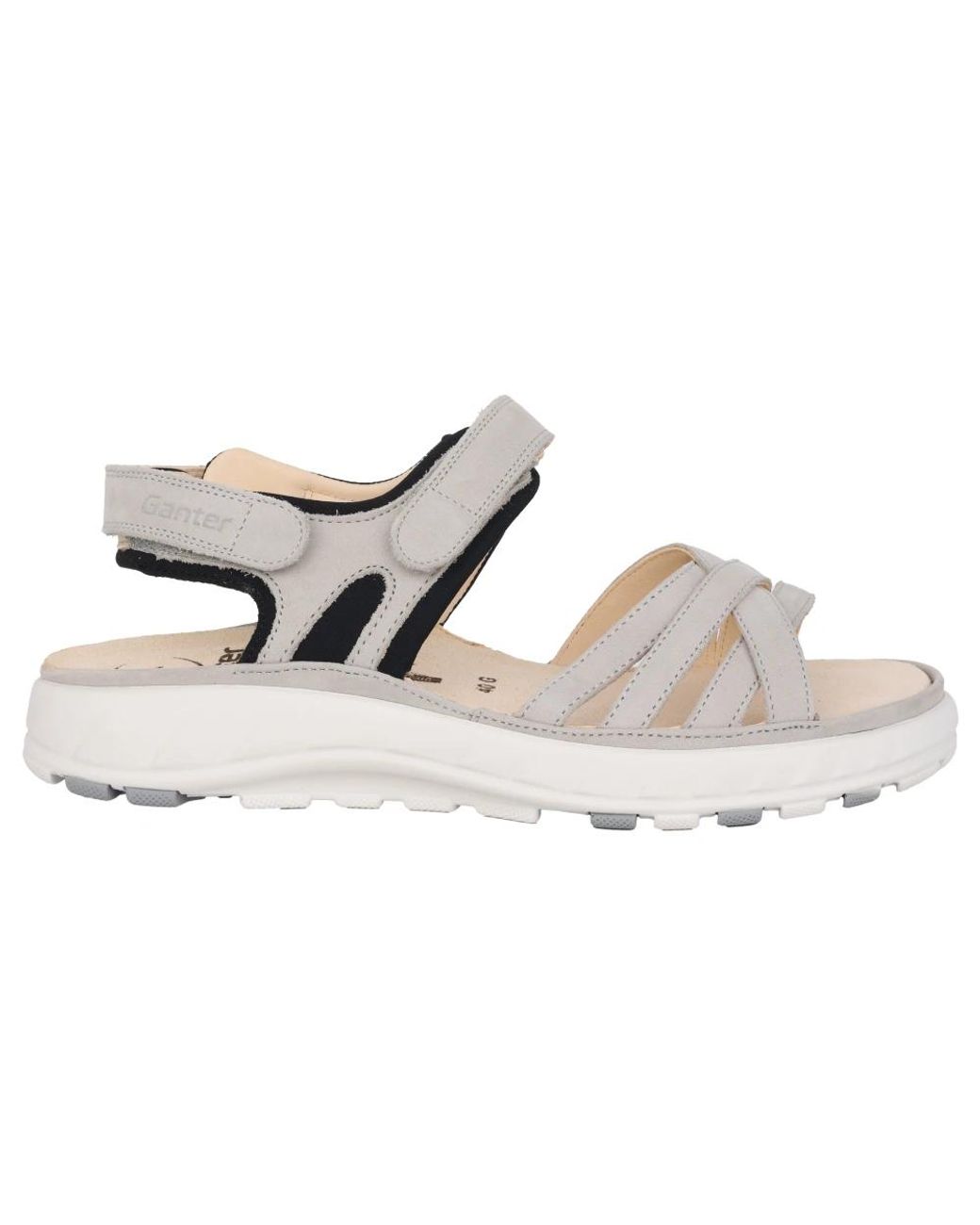 Flat Sandals Ganter en coloris Gray