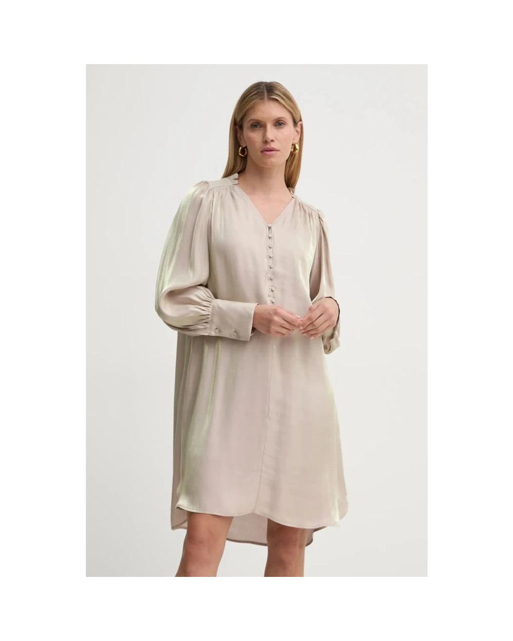 Short Dresses Bruuns Bazaar de color Natural