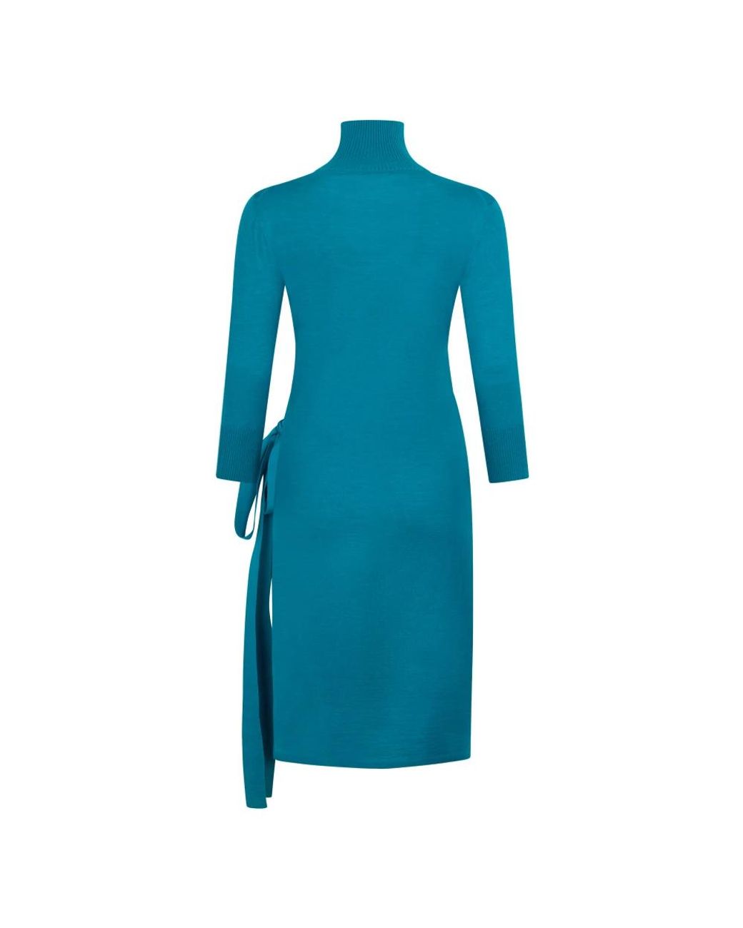 Malo Blue Knitted Dresses
