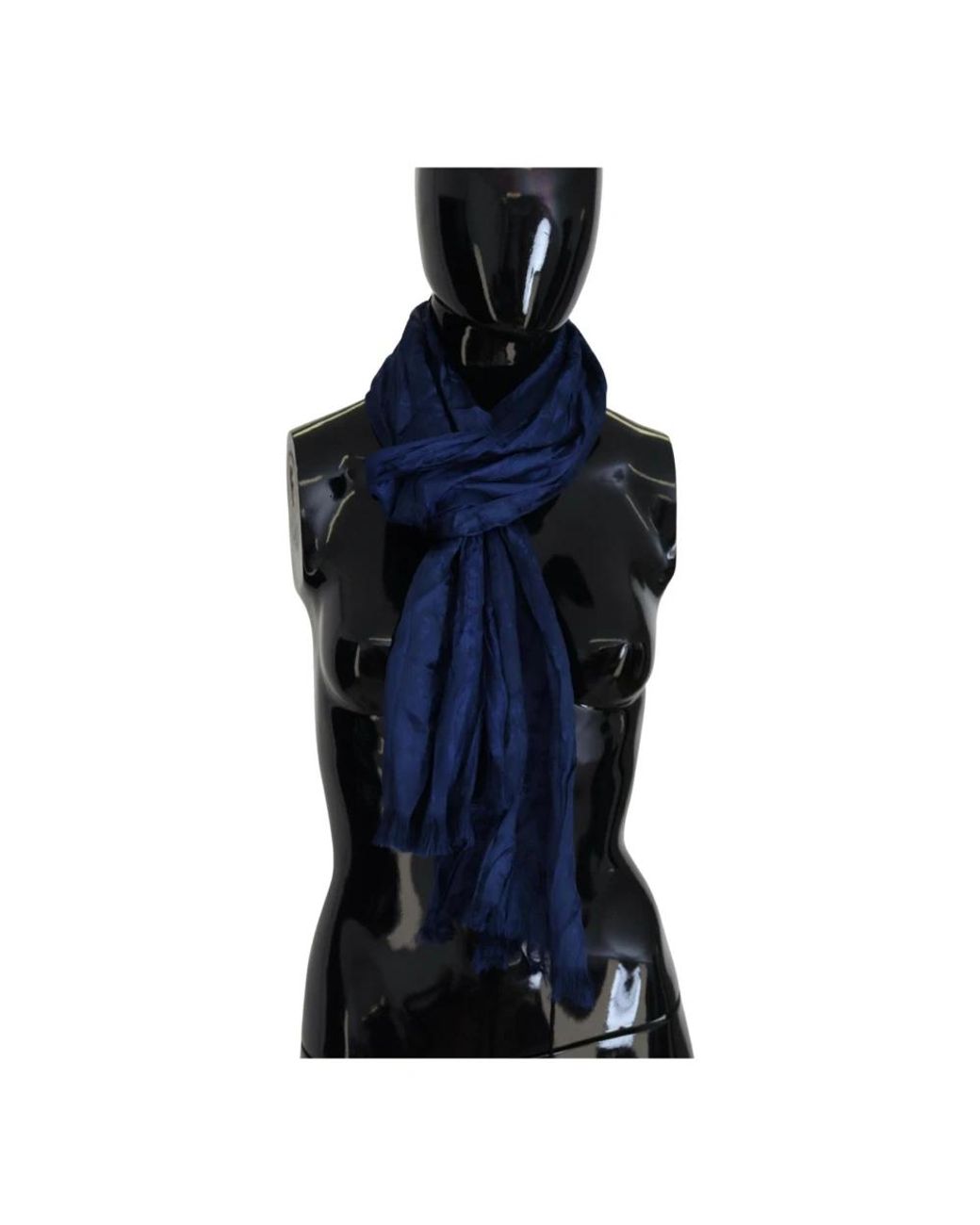 CoSTUME NATIONAL Blue Silk Scarves