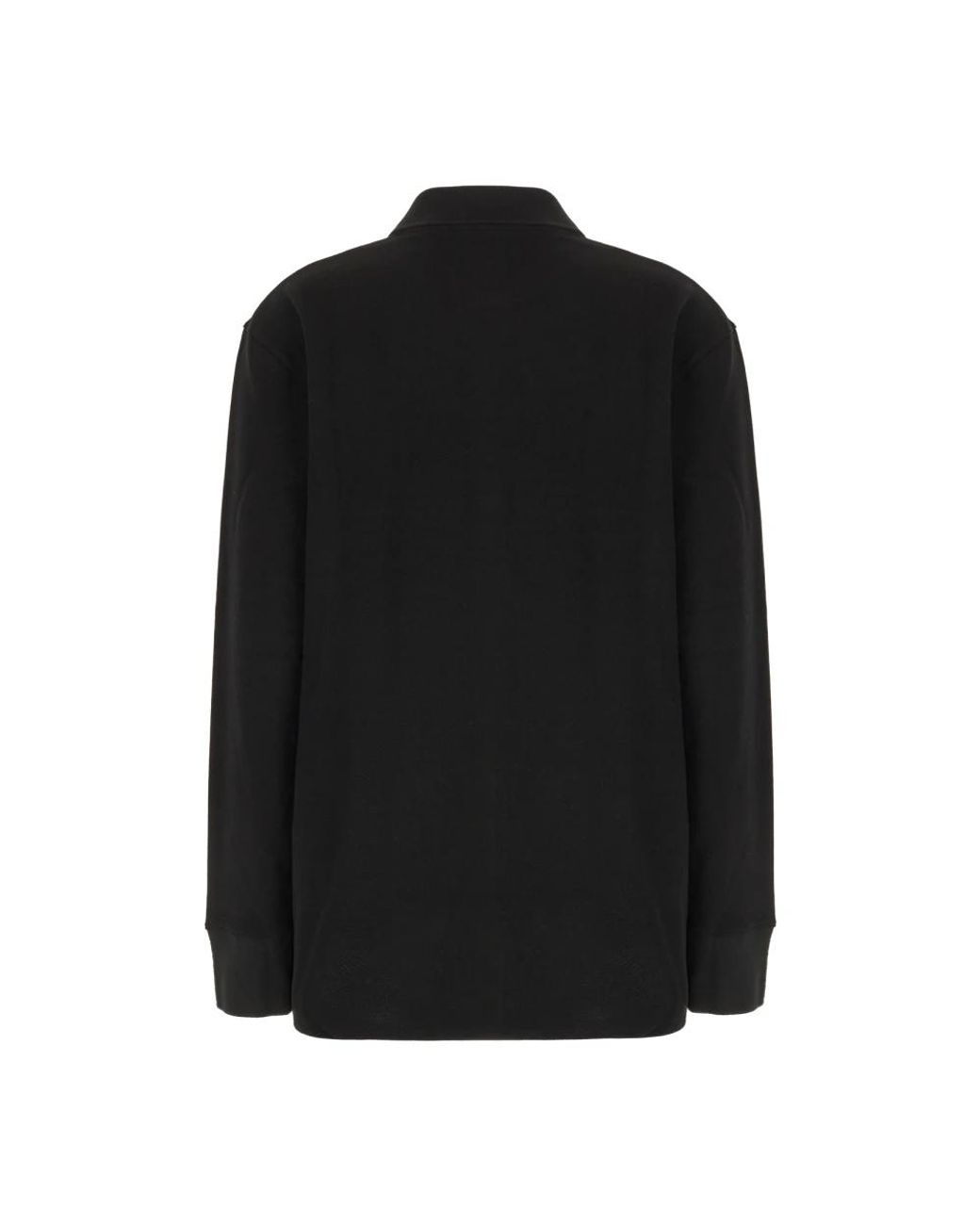 Courreges Black Polo Shirts
