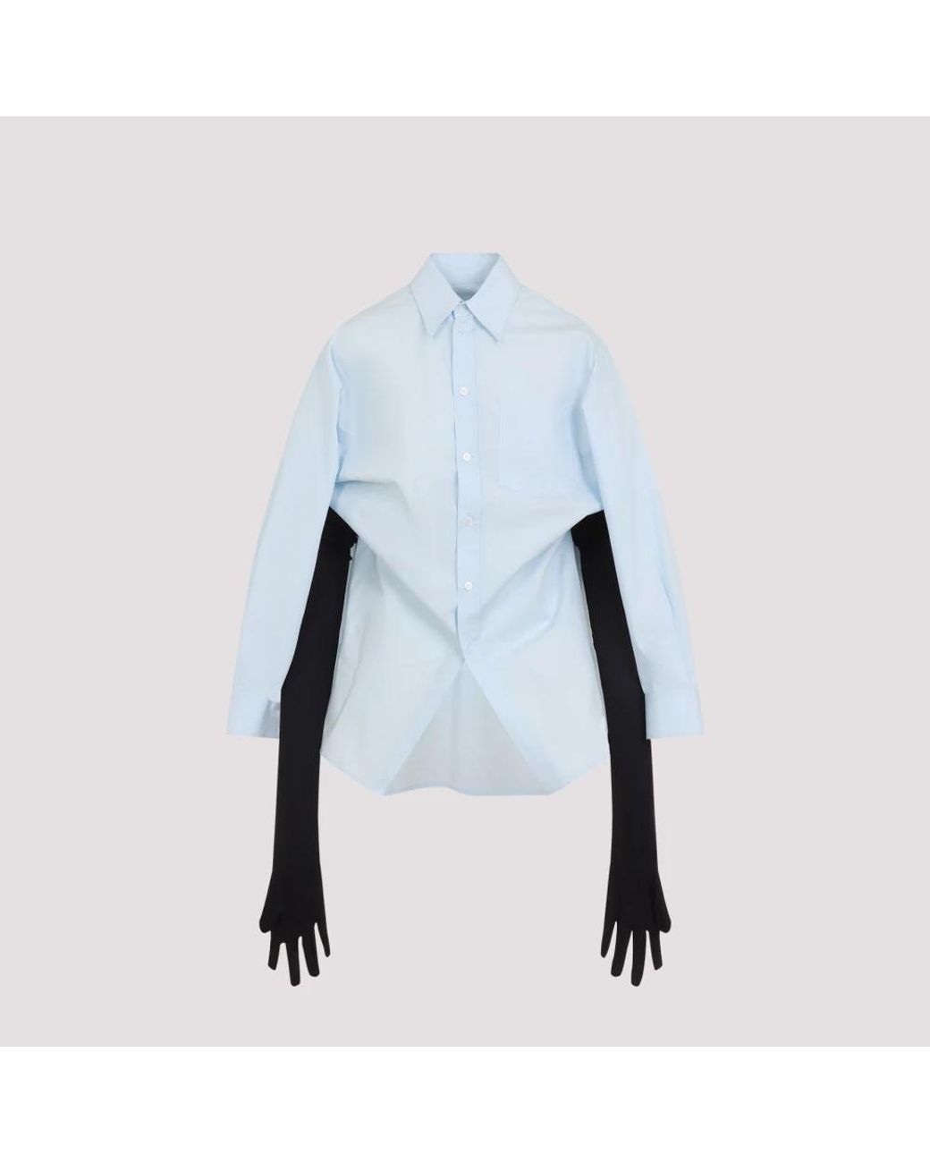 MM6 by Maison Margiela Blue Shirts