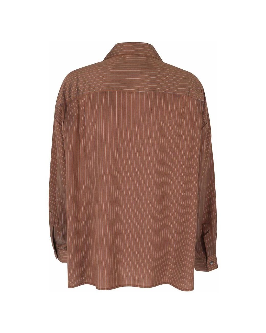 Roberto Collina Brown Shirts